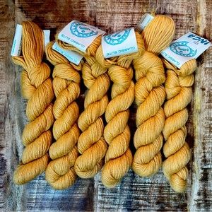 YARN DESTASH! 6 skeins of Classic Elite Inca yarn, 100% alpaca